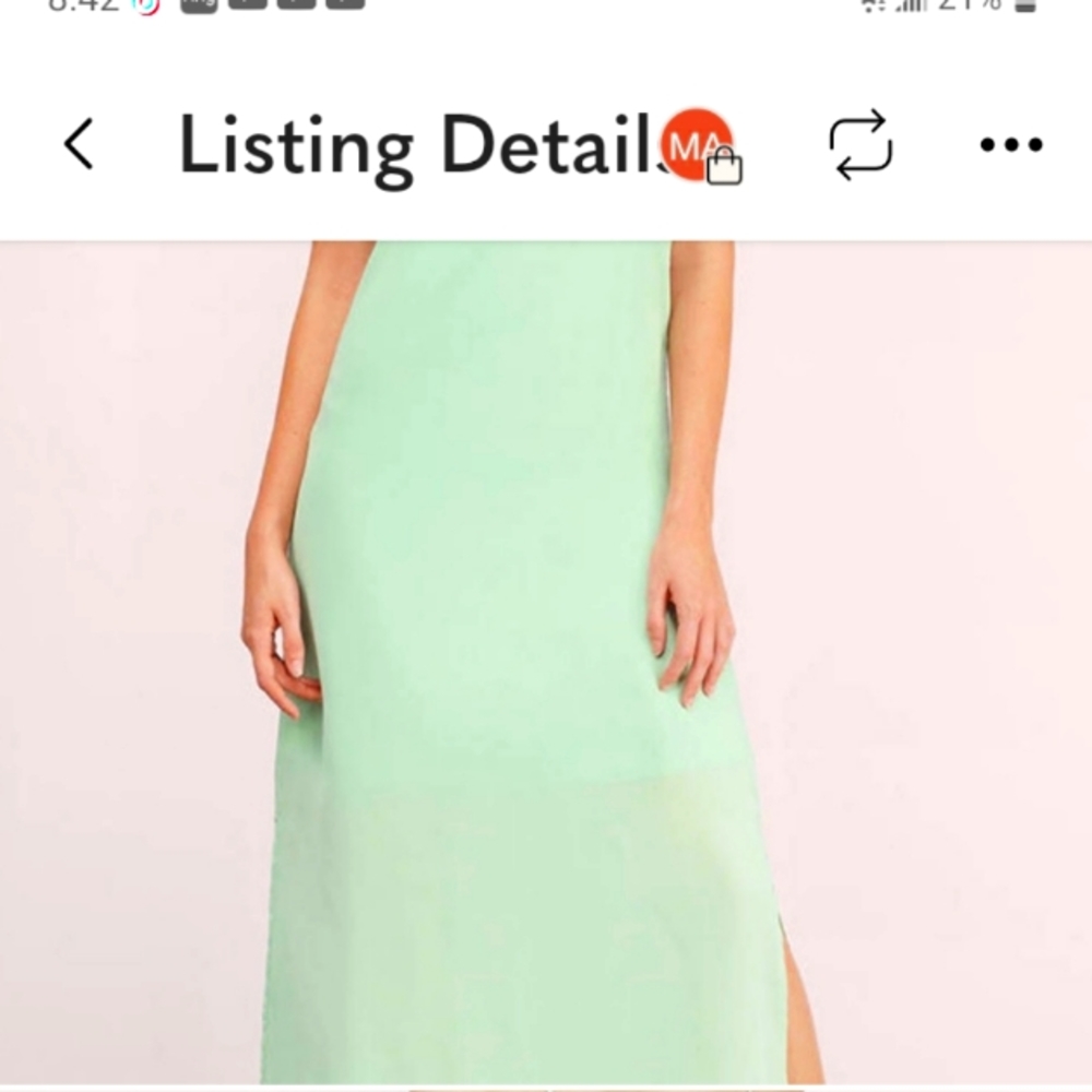 MINT MAXI DRESS